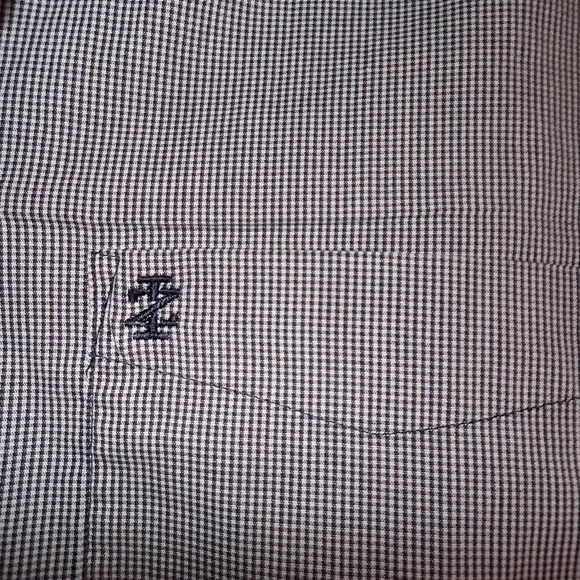 Izod Mens Button down dress shirt size Xl - Picture 3 of 4